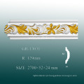 2015 Classical Decorativas PU Contemporânea Crown Molde Idéias / Baseboard Trim Estilos